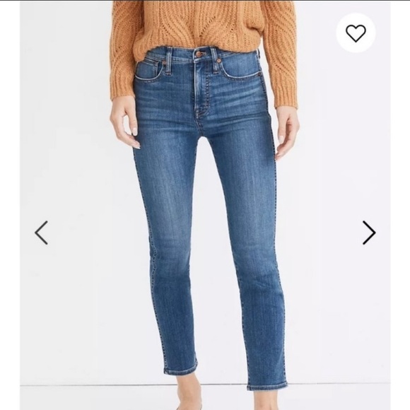 Madewell Denim - Madewell stovepipe jeans high waisted like new 27P